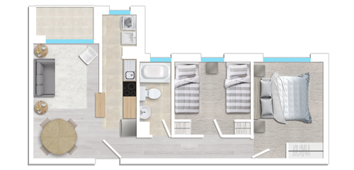 Proyecto habitacional de subsidio Serviu, Condominio Javiera Carrera, Temuco